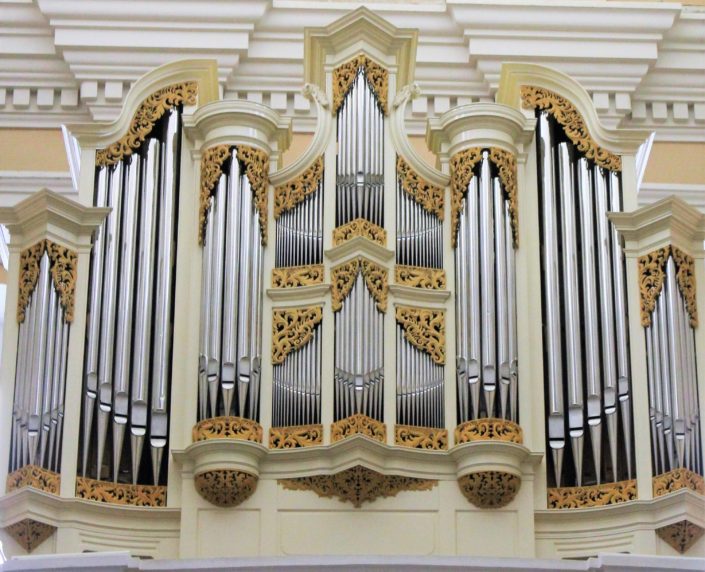 Orgel Kirche St.Kasimir, Vilnius Litauen Titelseite