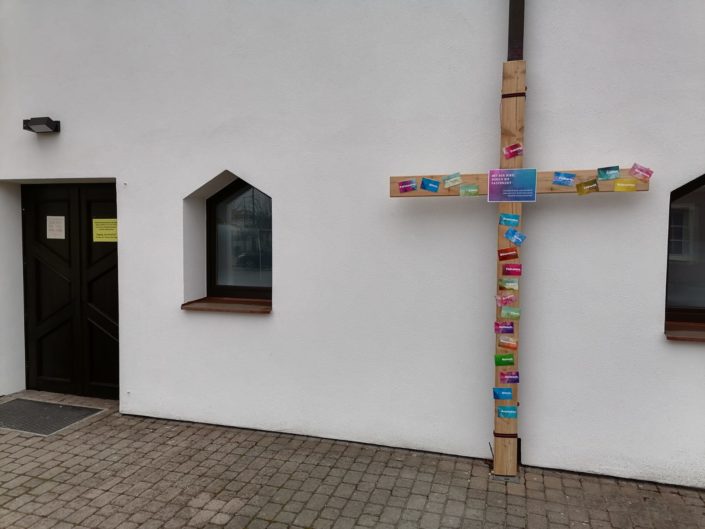 Bibelspruch Pflückstation