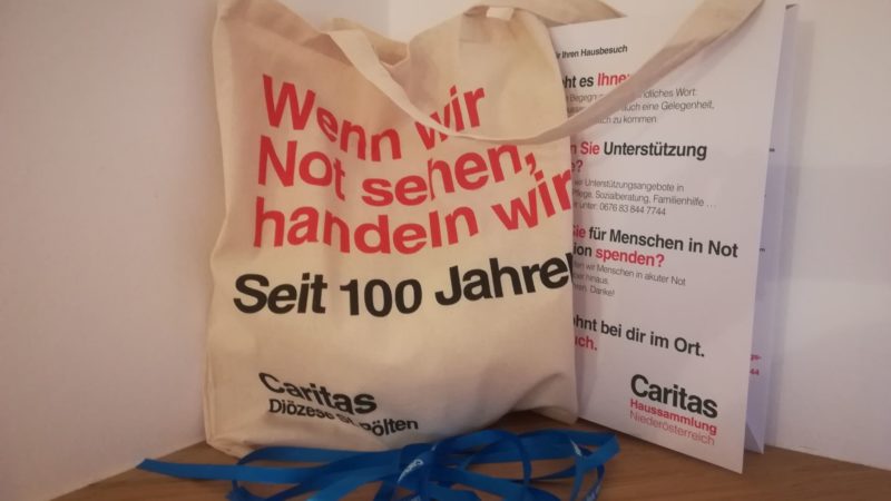 Pfarrcaritas Haussammlung
